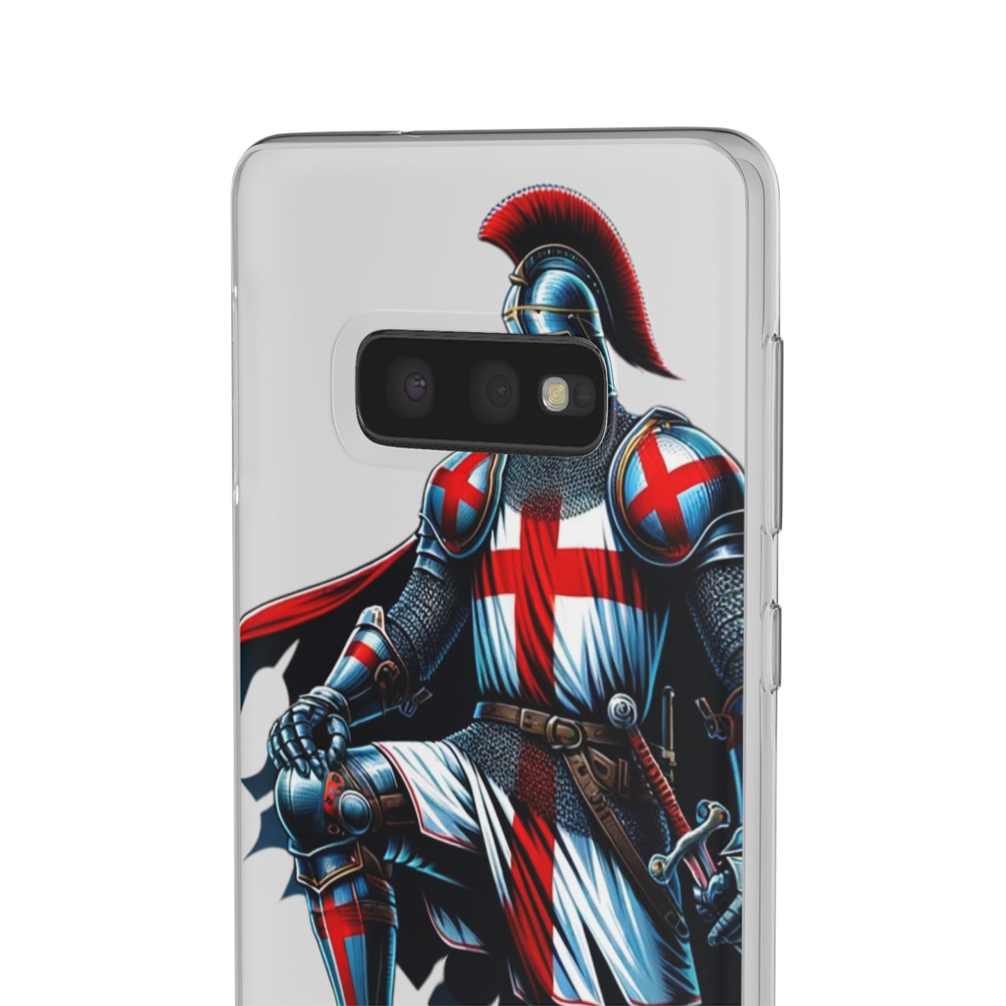 English Knight Flexi Case Semi-transparent