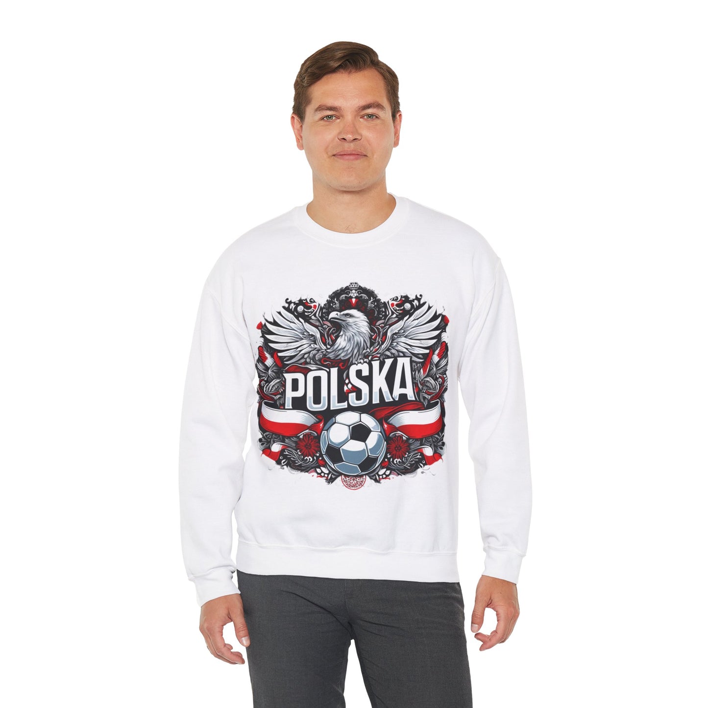 Poland Unisex Heavy Blend™ Crewneck Sweatshirt