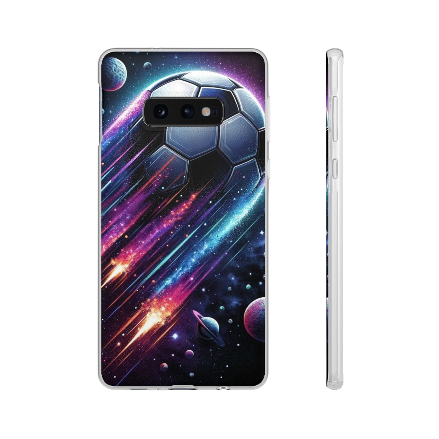 Football Magic Flexi Phone Case Semi-transparent