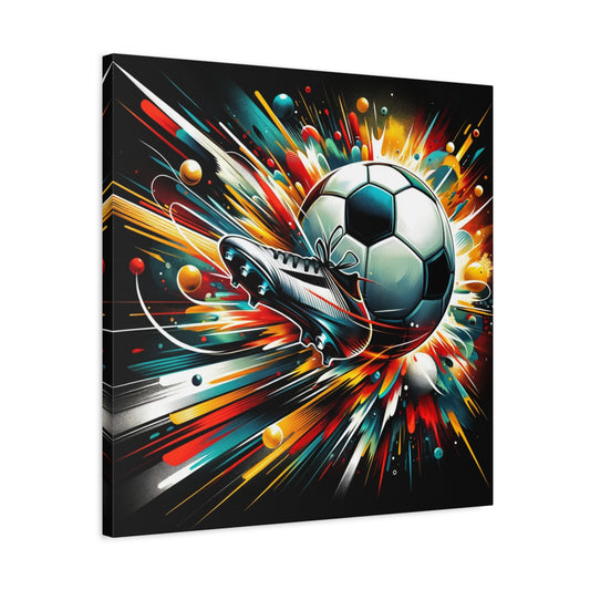 Football Magic Matte Canvas, Stretched, 1.25"