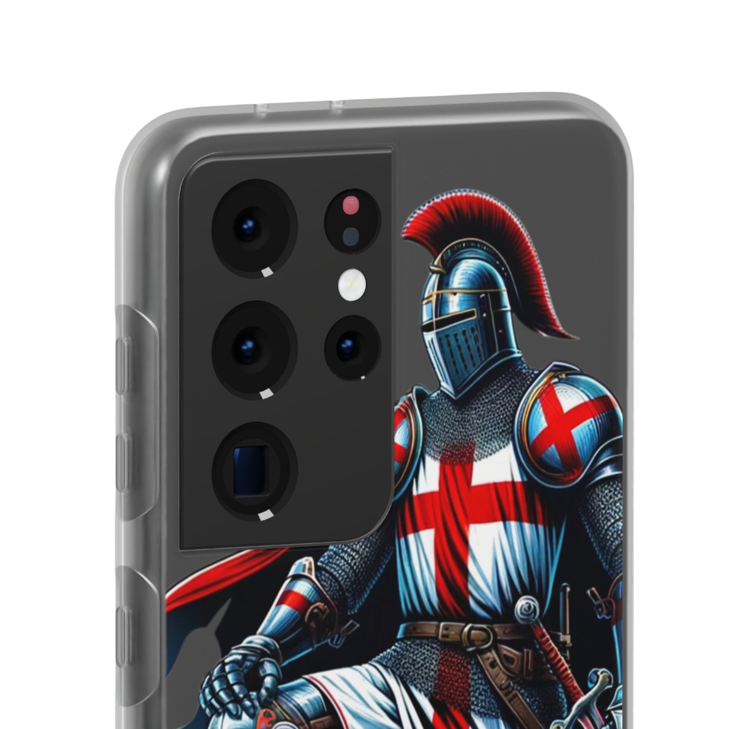 English Knight Flexi Case Semi-transparent