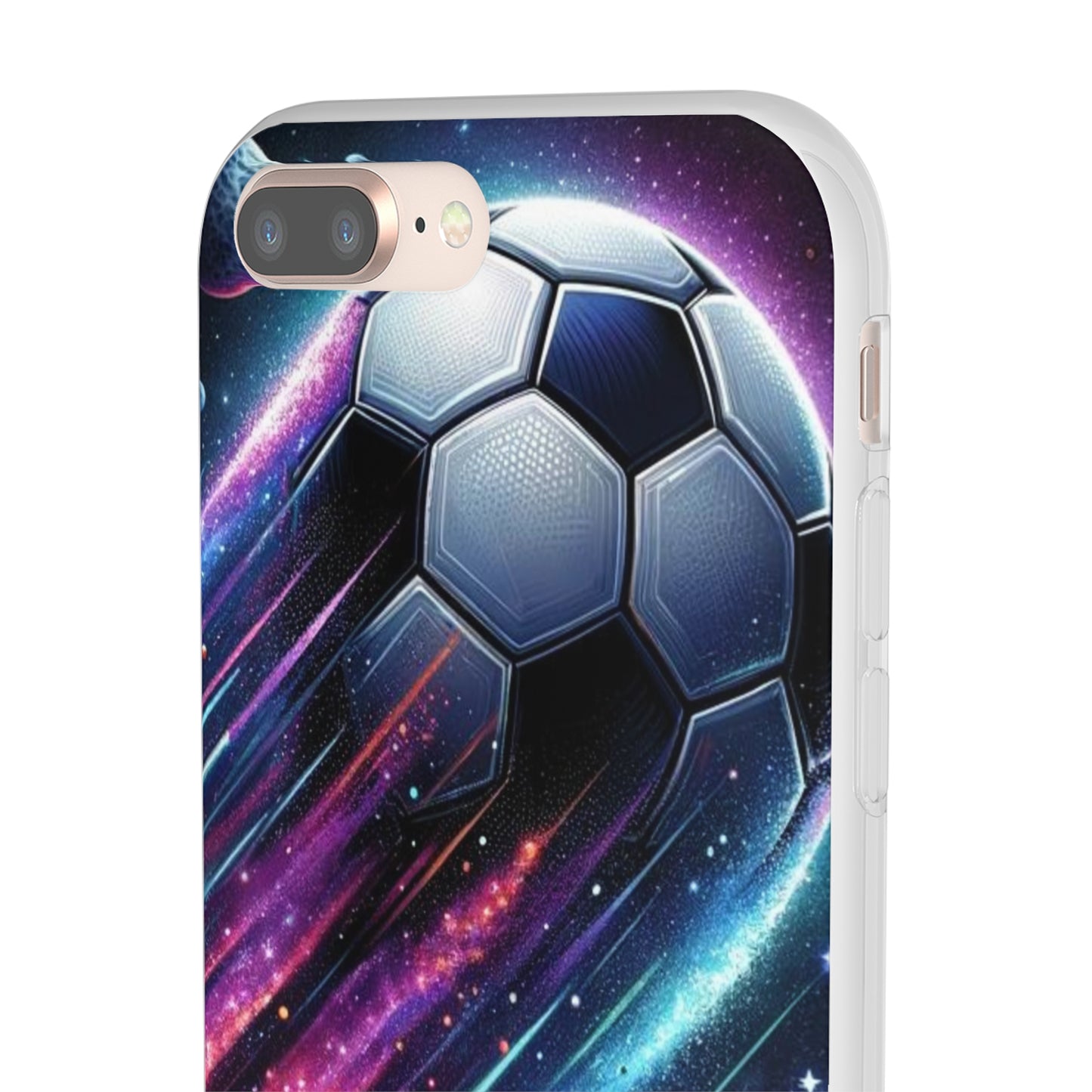 Football Magic Flexi Phone Case Semi-transparent