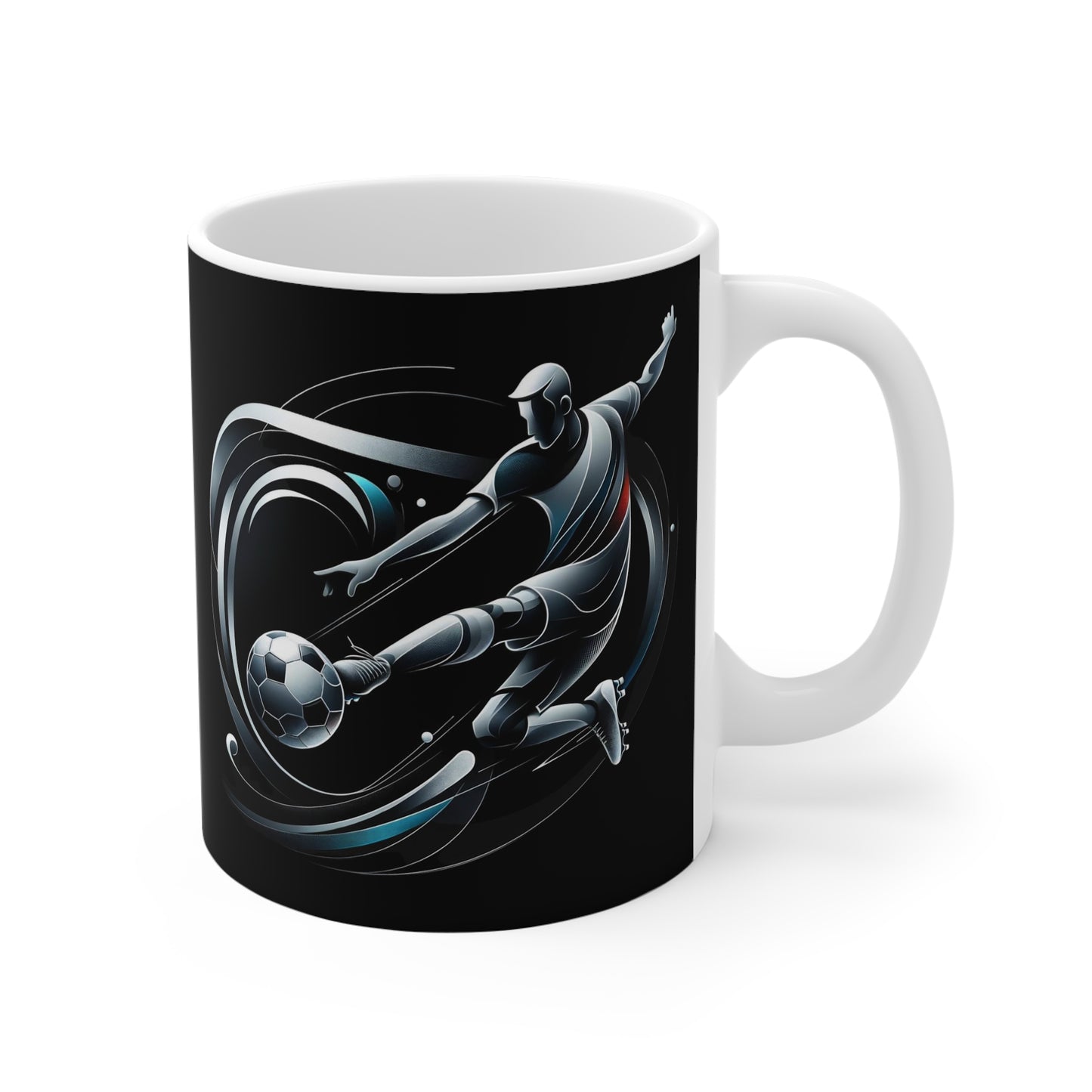 Football Magic 11oz White/Black Mug