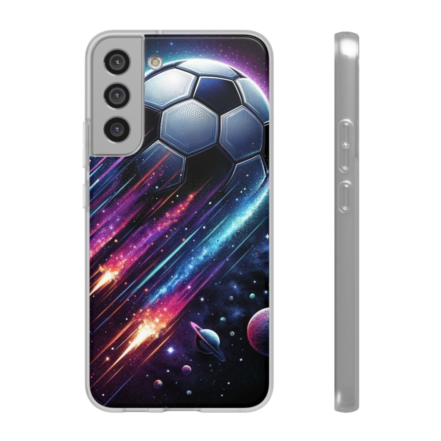 Football Magic Flexi Phone Case Semi-transparent