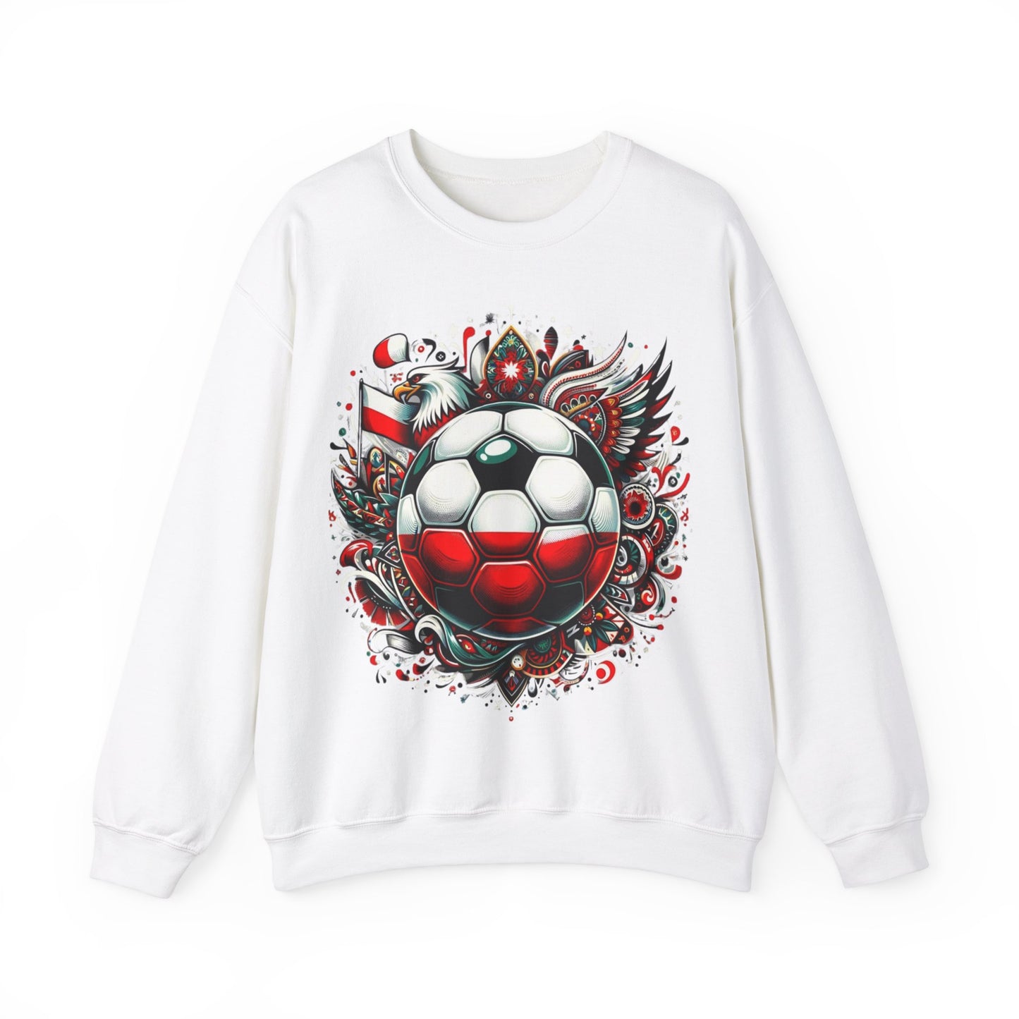 Poland Unisex Heavy Blend™ Crewneck Sweatshirt