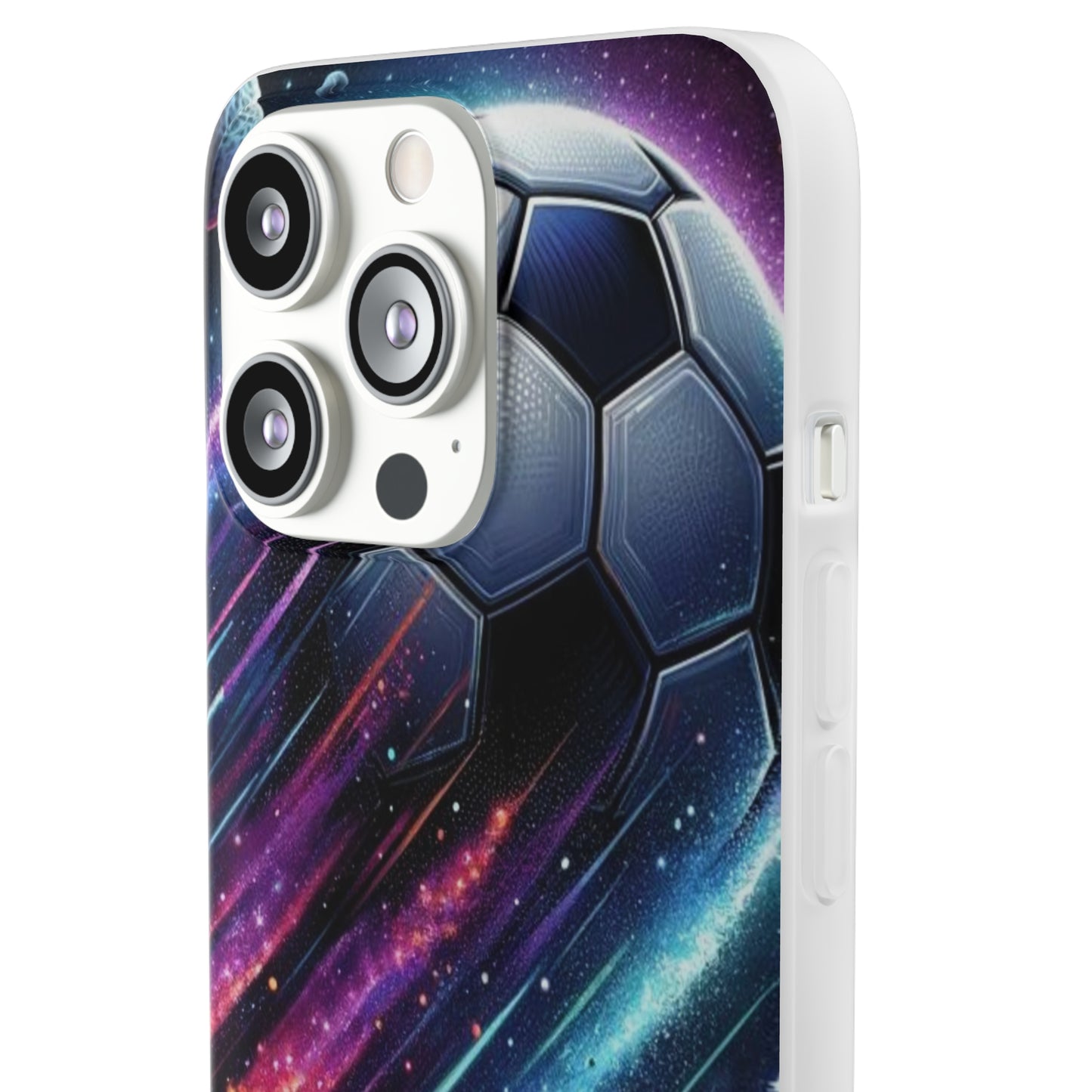 Football Magic Flexi Phone Case Semi-transparent