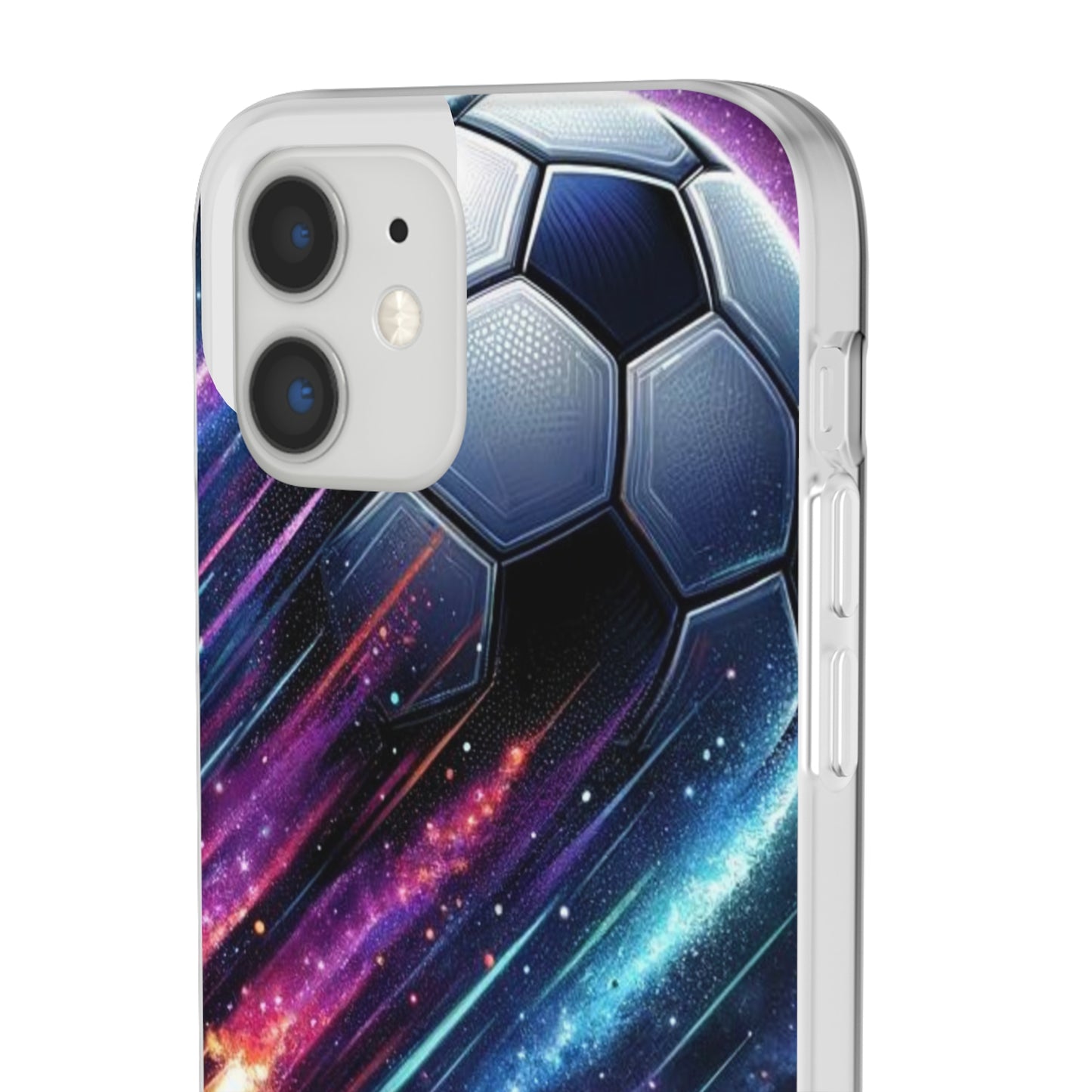 Football Magic Flexi Phone Case Semi-transparent