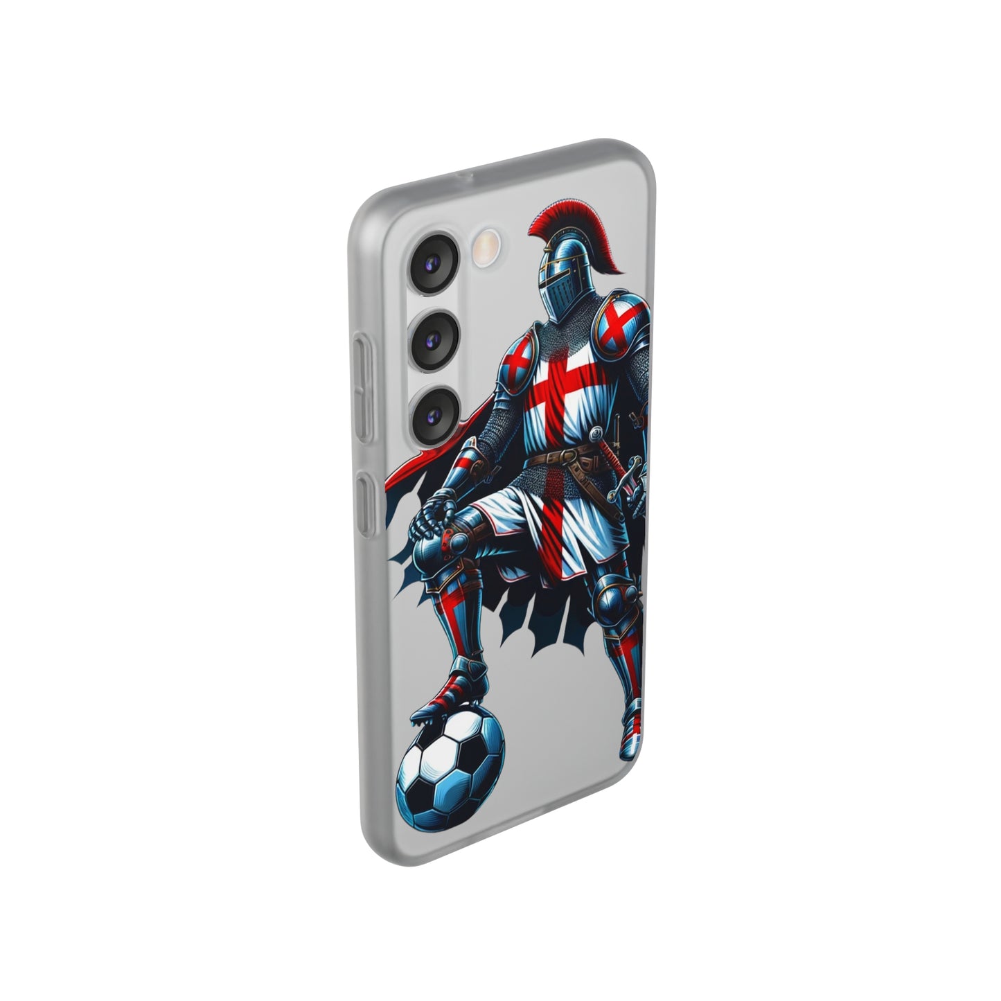 English Knight Flexi Case Semi-transparent