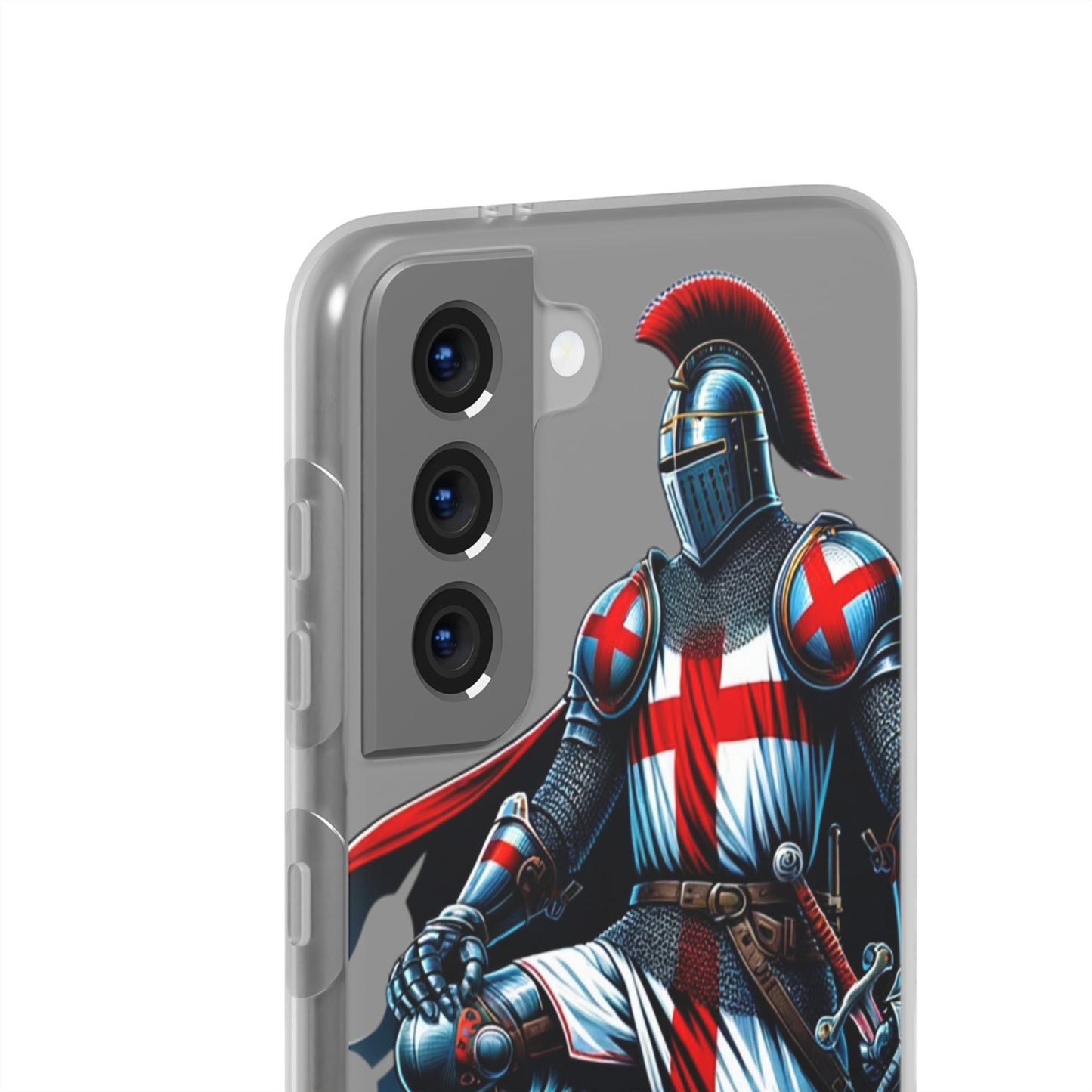 English Knight Flexi Case Semi-transparent