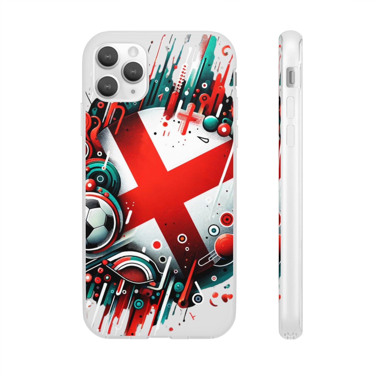 England Flexi Case Semi-transparent