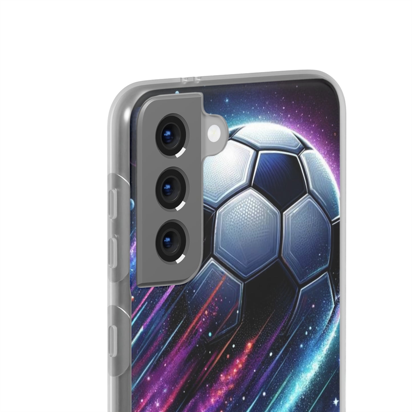 Football Magic Flexi Phone Case Semi-transparent