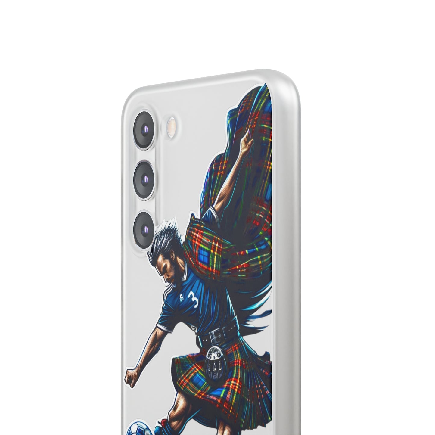 Scottish footballer Flexi Case Semi-transparent