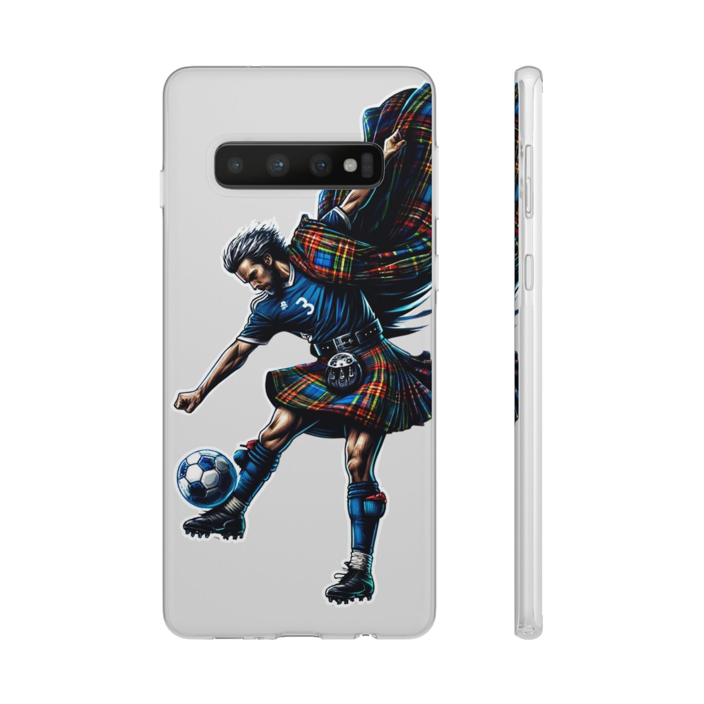 Scottish footballer Flexi Case Semi-transparent