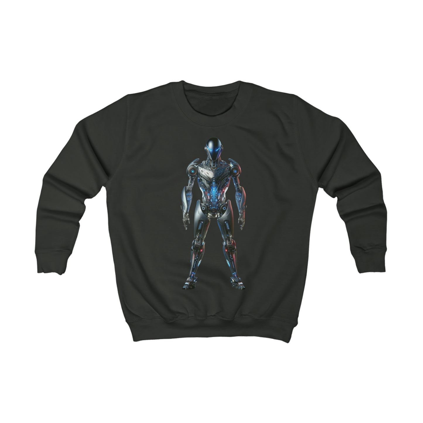 Future is here Robot 006 Sweatshirt Jet Black