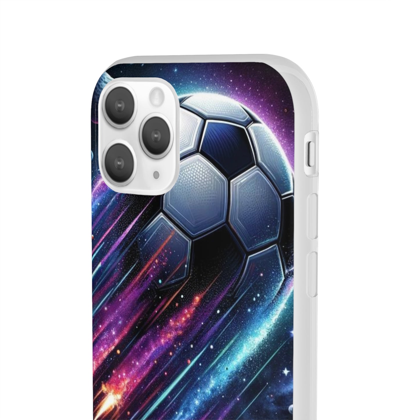 Football Magic Flexi Phone Case Semi-transparent