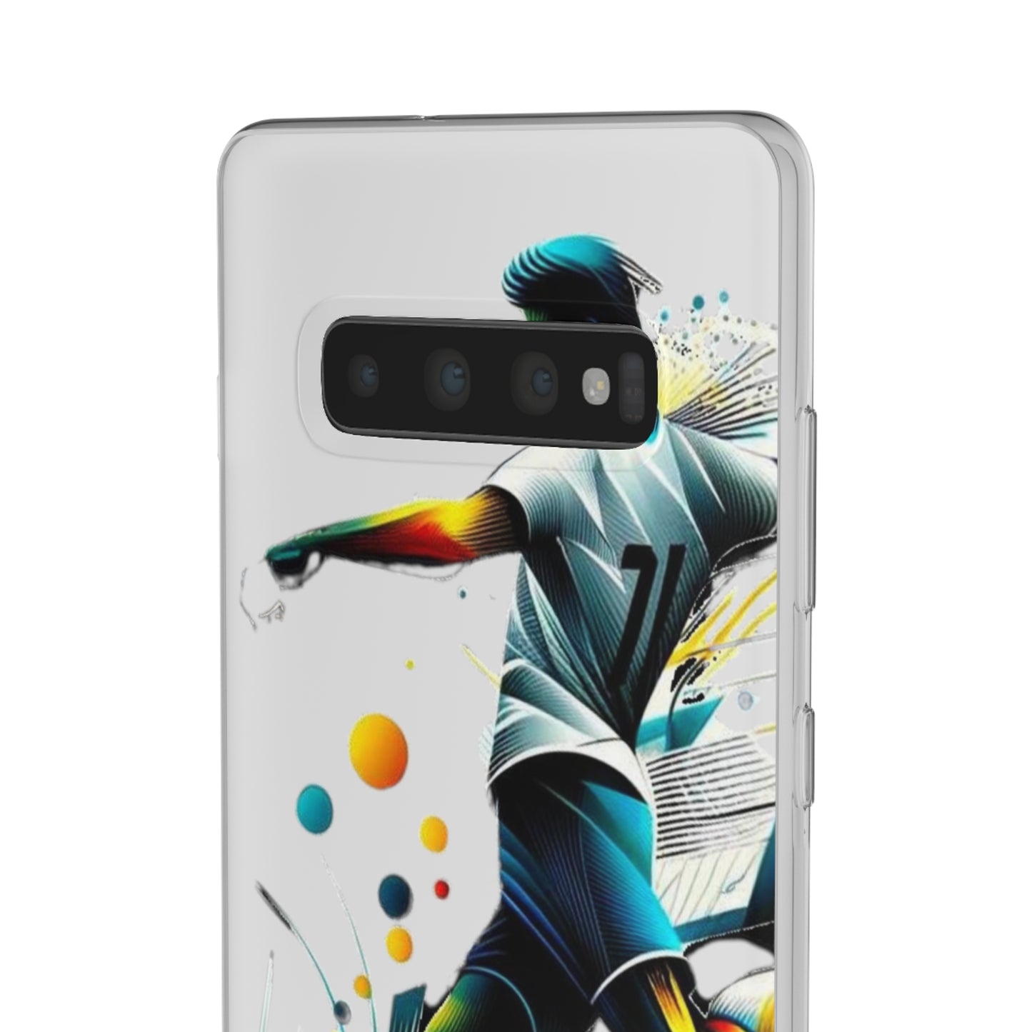 Football Magic Flexi Phone Case Semi-transparent