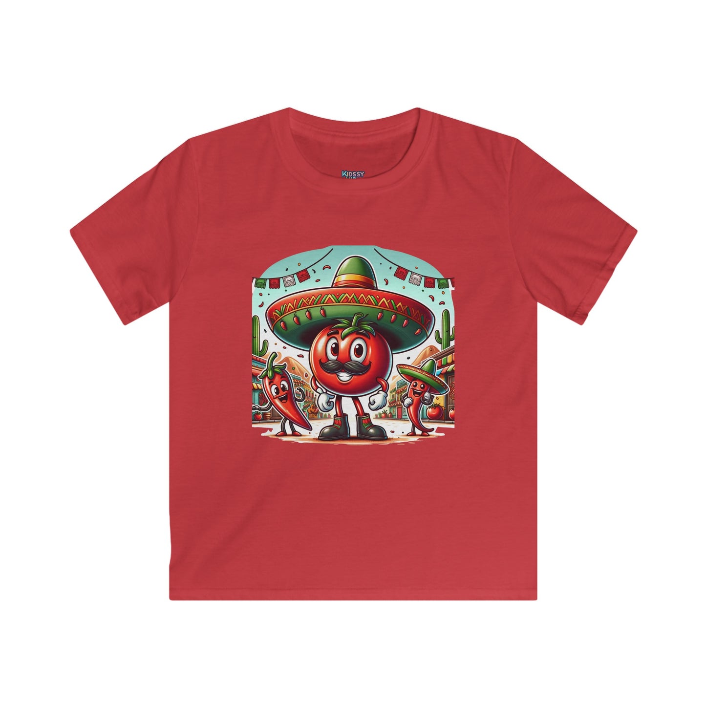 Mexican Tomato T-shirt Red