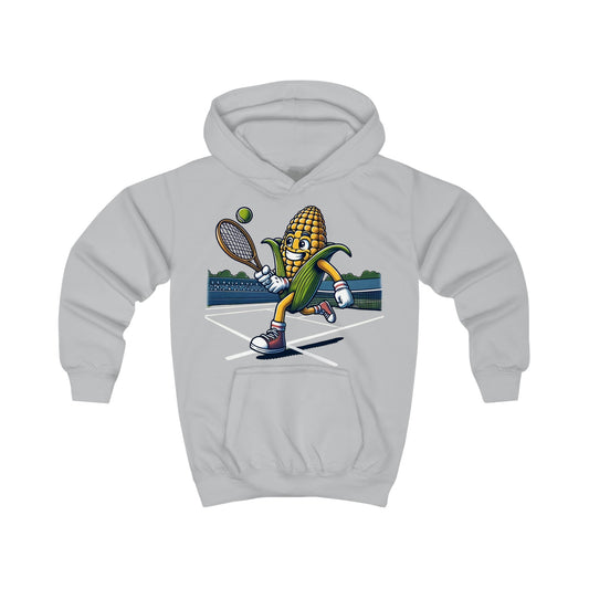 Corn Tennis Hoodie Heather Grey