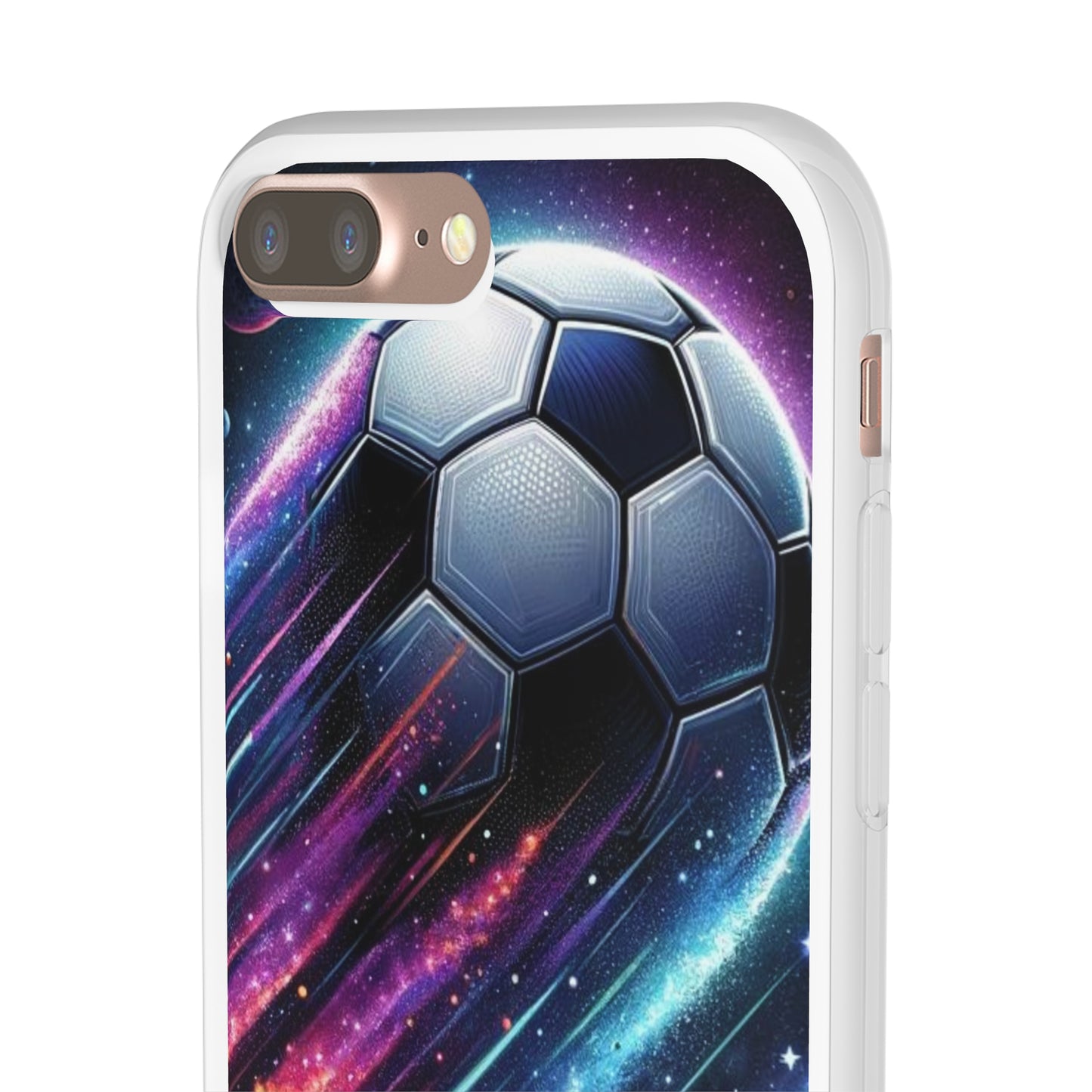 Football Magic Flexi Phone Case Semi-transparent