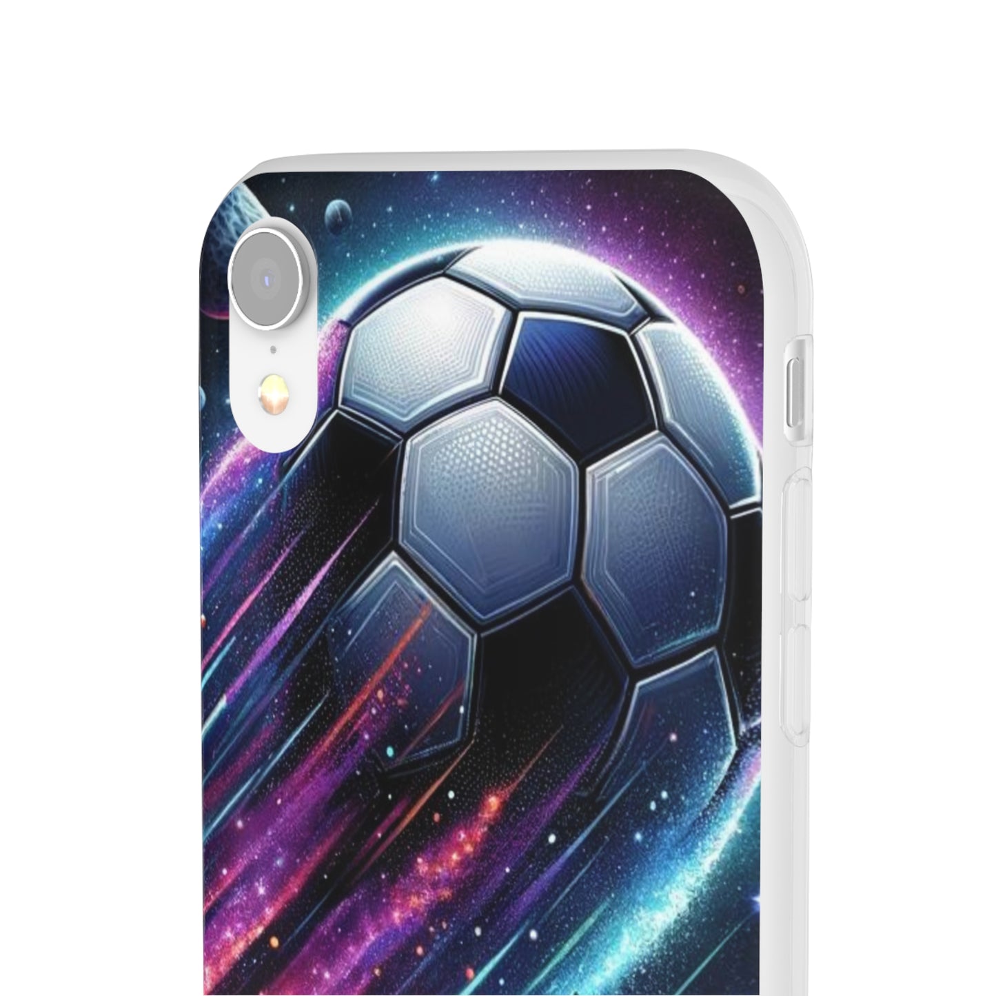 Football Magic Flexi Phone Case Semi-transparent