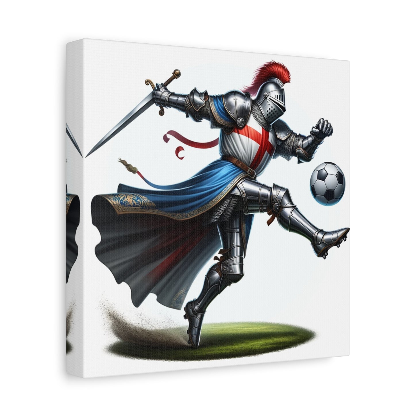 English Knight Matte Canvas, Stretched, 1.25"