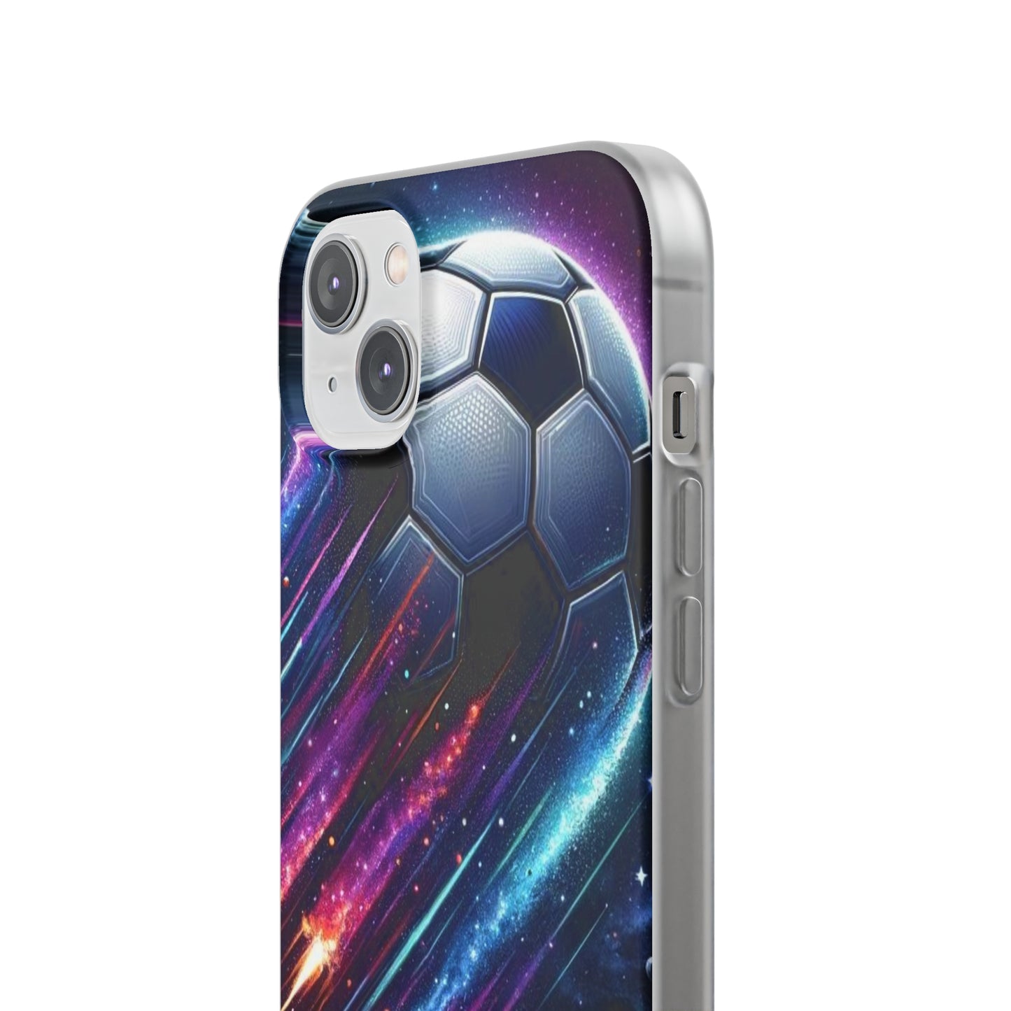 Football Magic Flexi Phone Case Semi-transparent