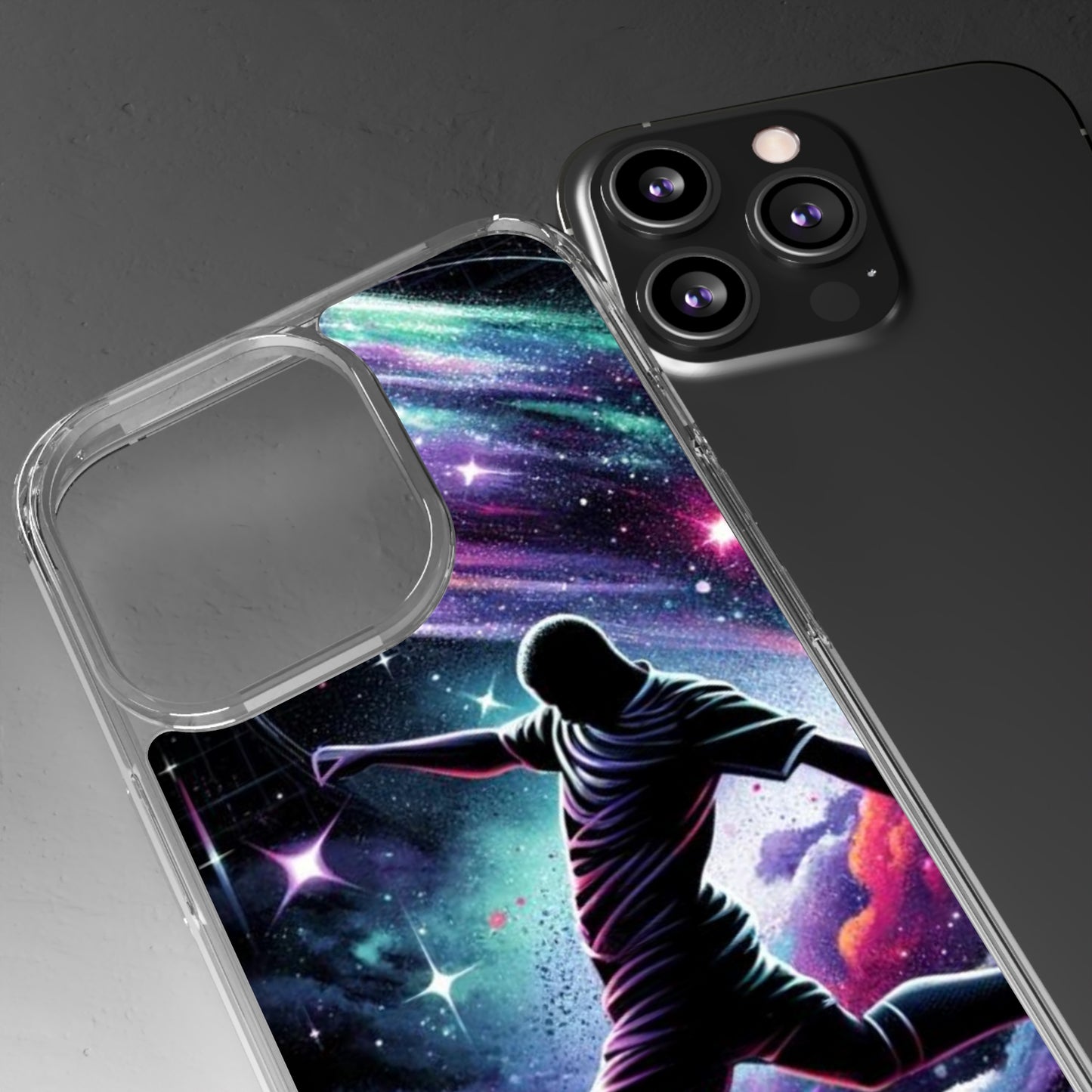 Football Magic Clear Phone Case