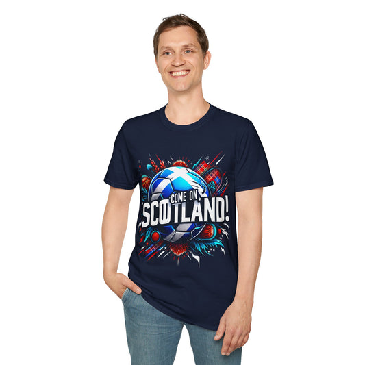 Come on Scotland Unisex Softstyle T-Shirt