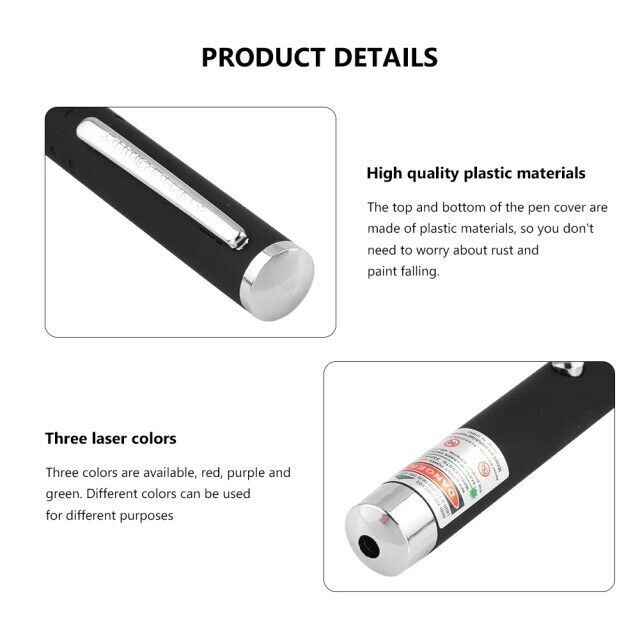 Green Laser Pen Strong Visible Powerful Military Light Beam Laser With Battery