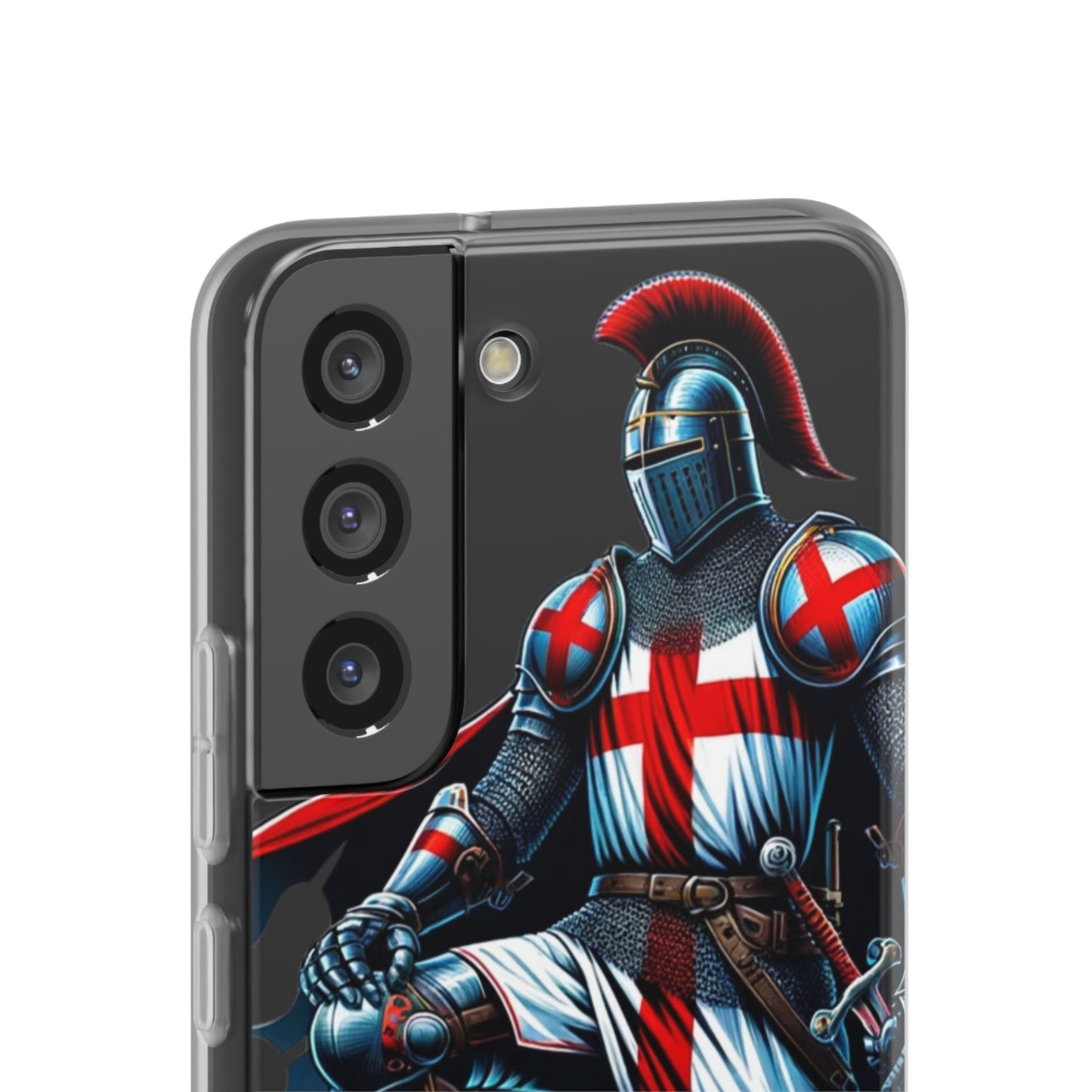 English Knight Flexi Case Semi-transparent