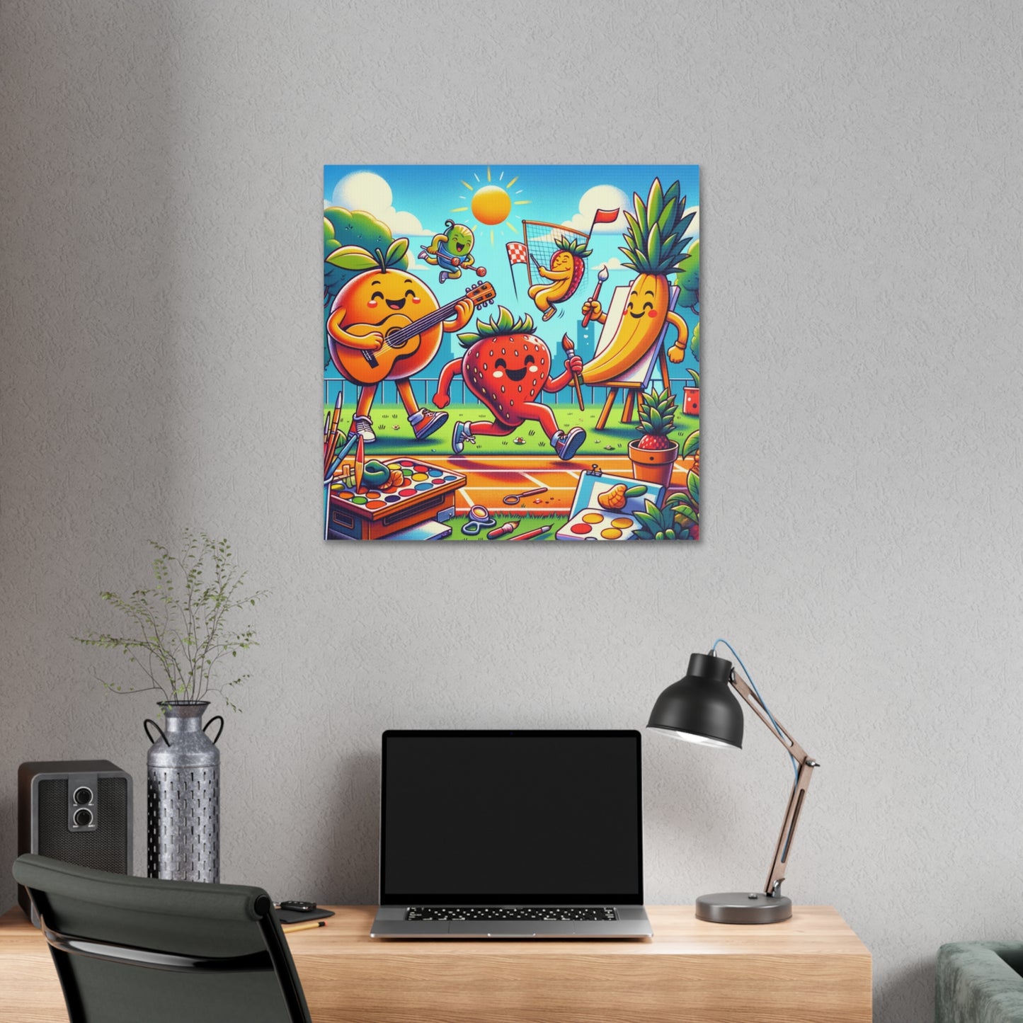 Fruit Fun Classic Stretched Canvas