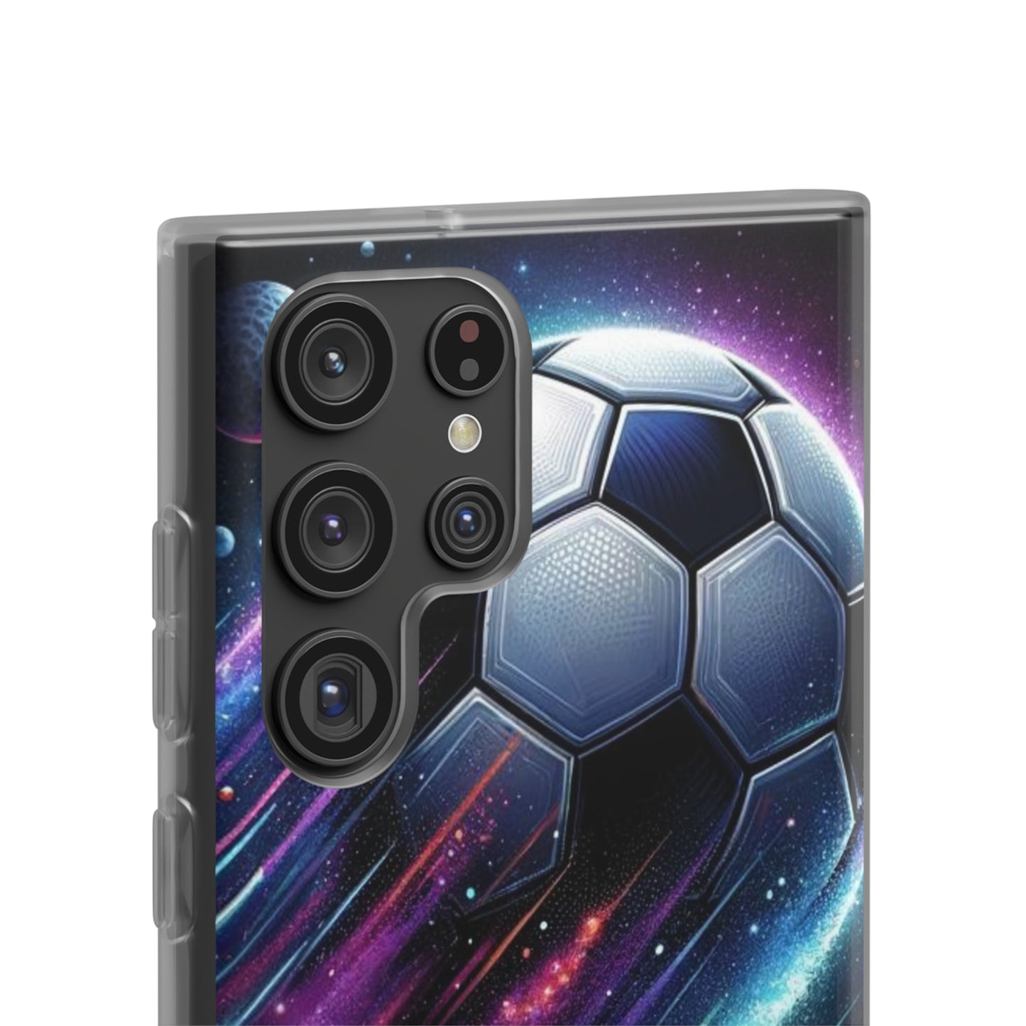 Football Magic Flexi Phone Case Semi-transparent