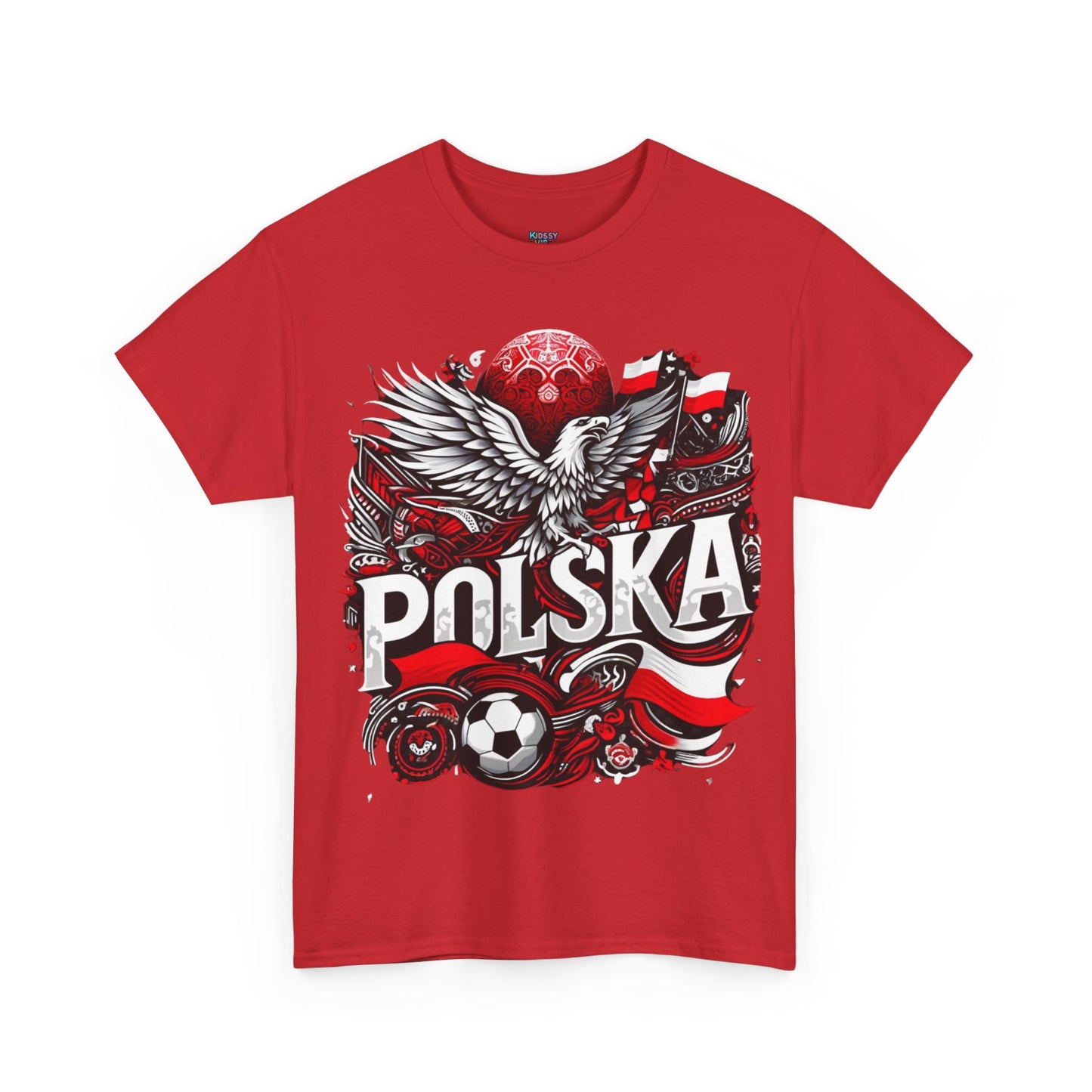 Poland Unisex Heavy Cotton T-shirt