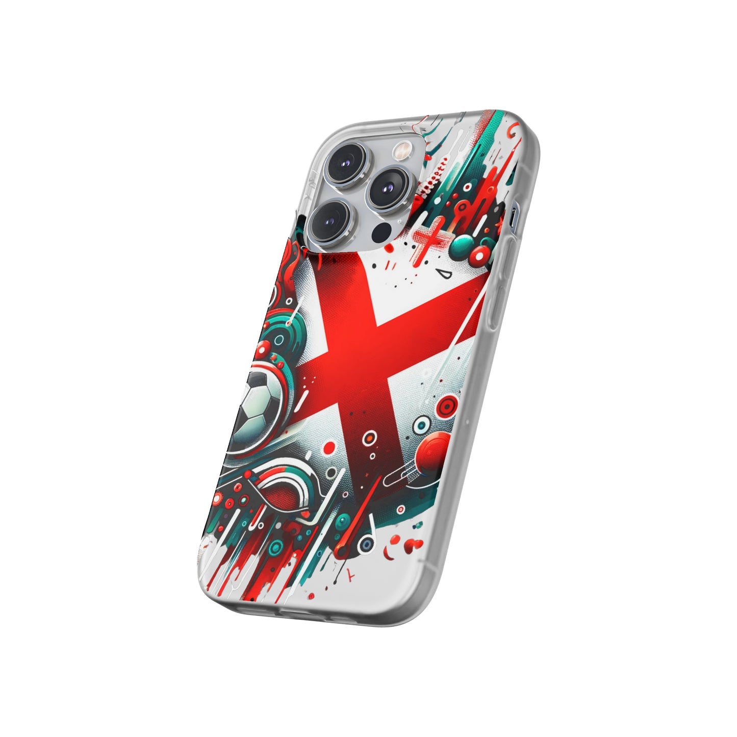 England Flexi Case Semi-transparent