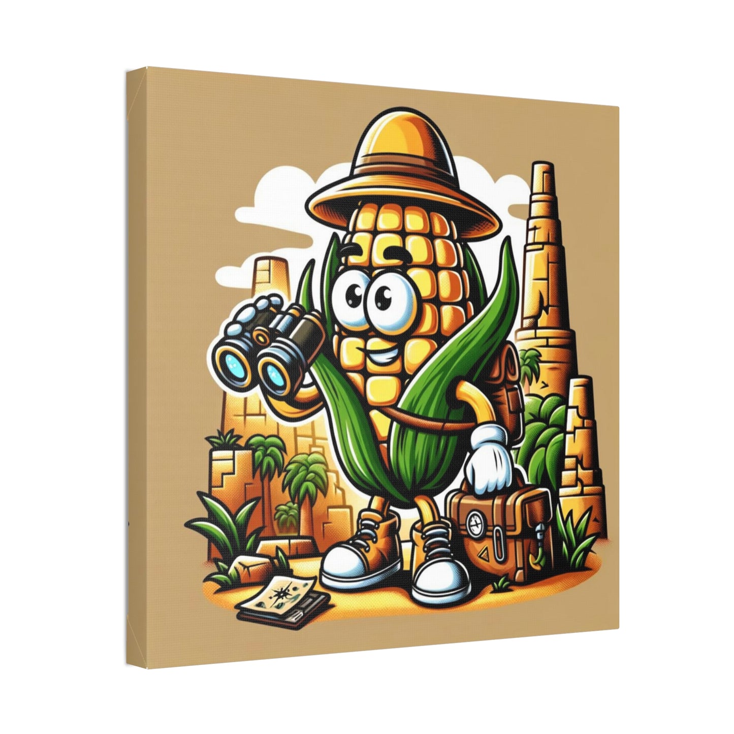 Corn Traveller Classic Stretched Canvas