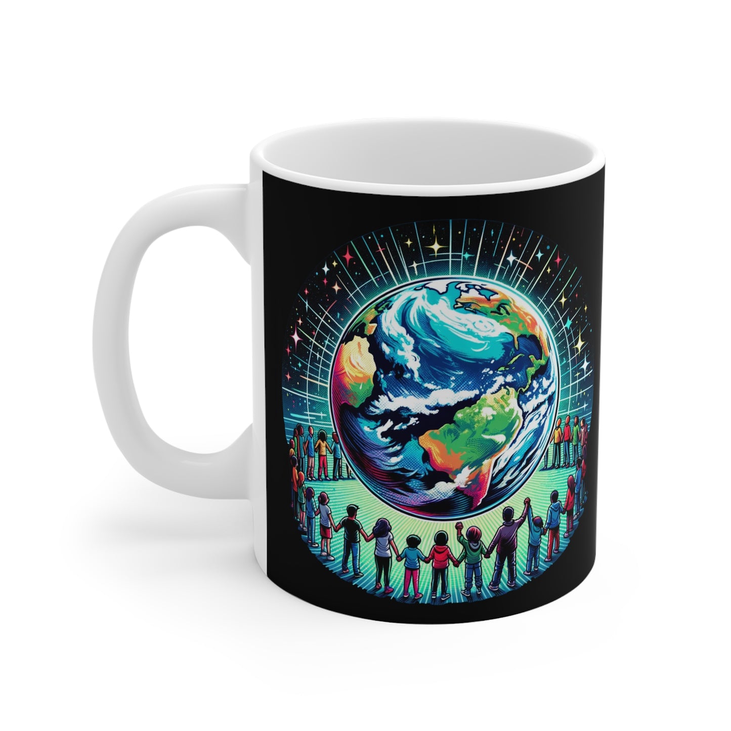 Earth Allies 11oz White Mug