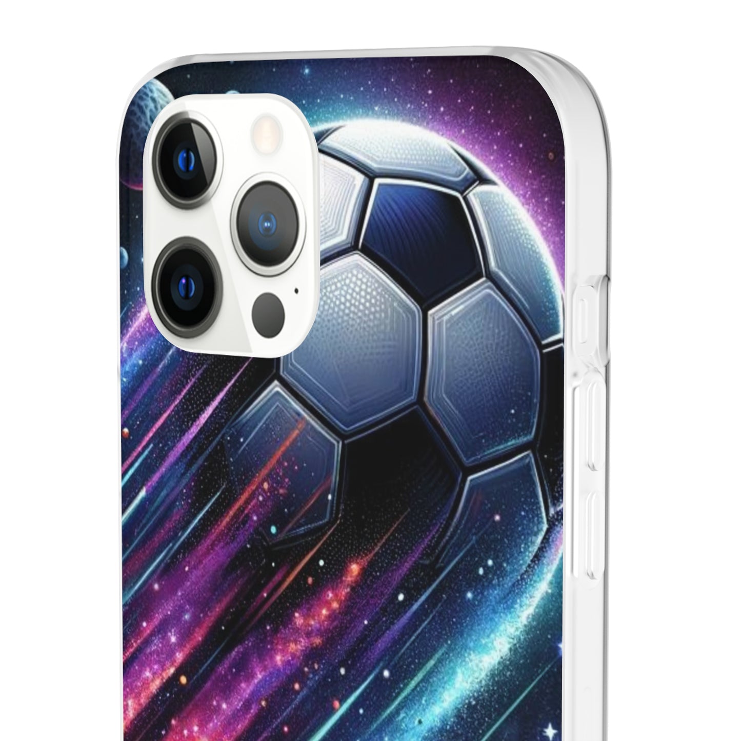 Football Magic Flexi Phone Case Semi-transparent