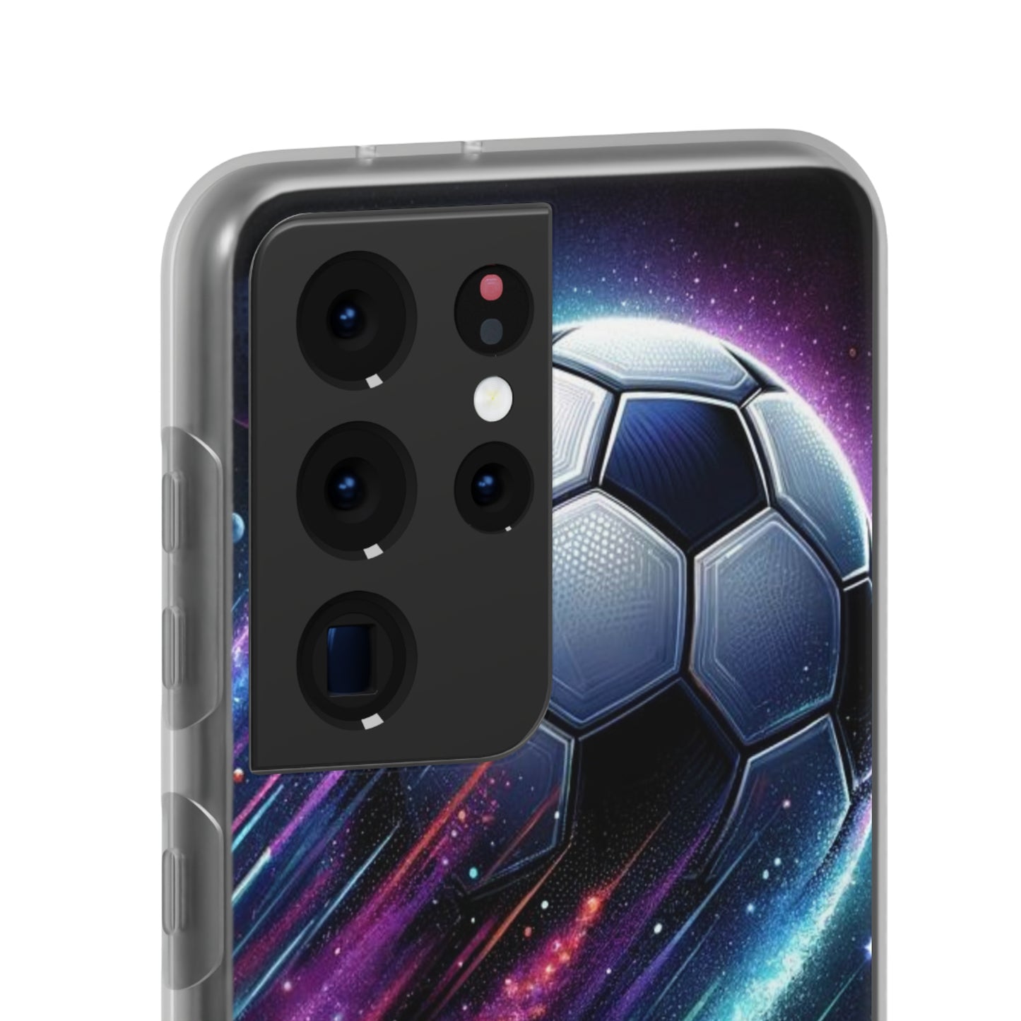 Football Magic Flexi Phone Case Semi-transparent