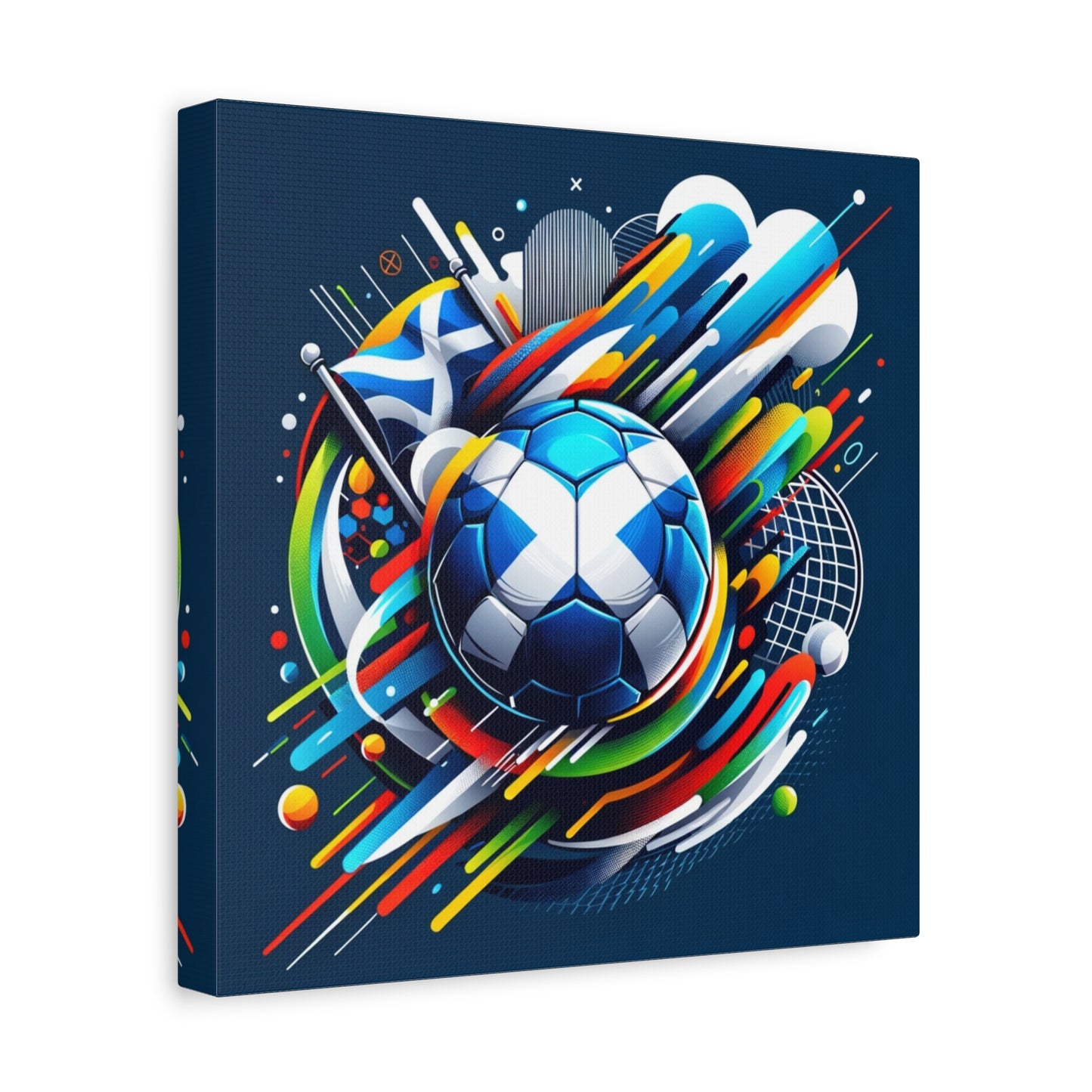 Scotland Football Matte Canvas, Stretched, 1.25"