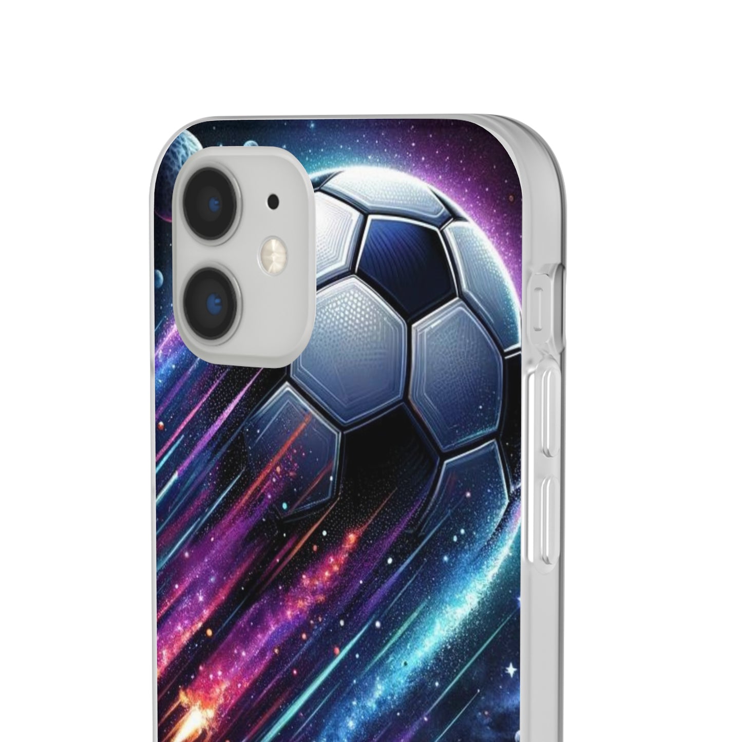 Football Magic Flexi Phone Case Semi-transparent