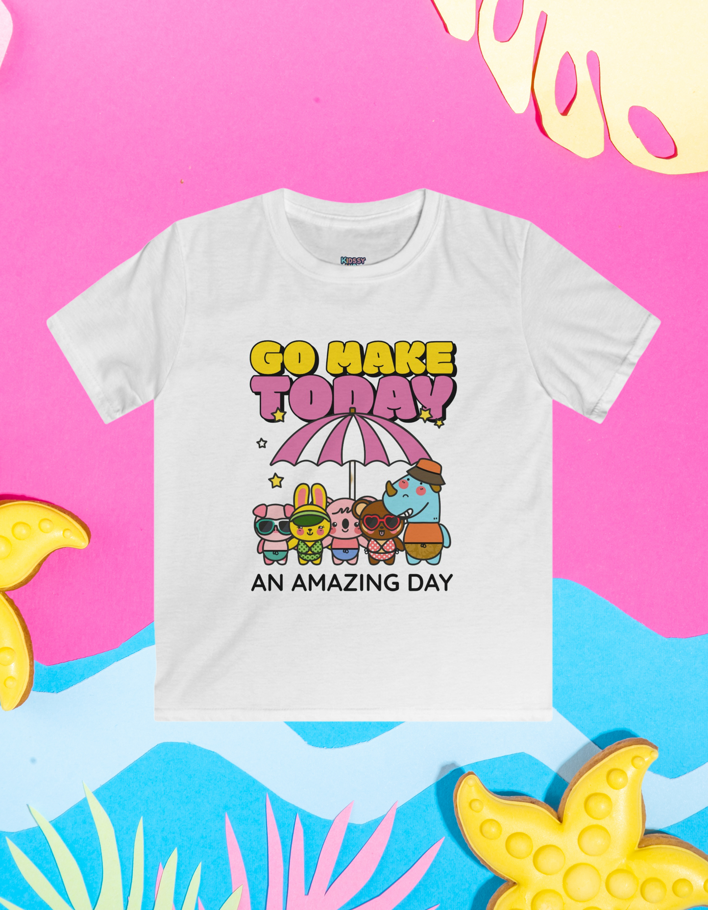 Amazing Day Summer Kids Soft style Tee