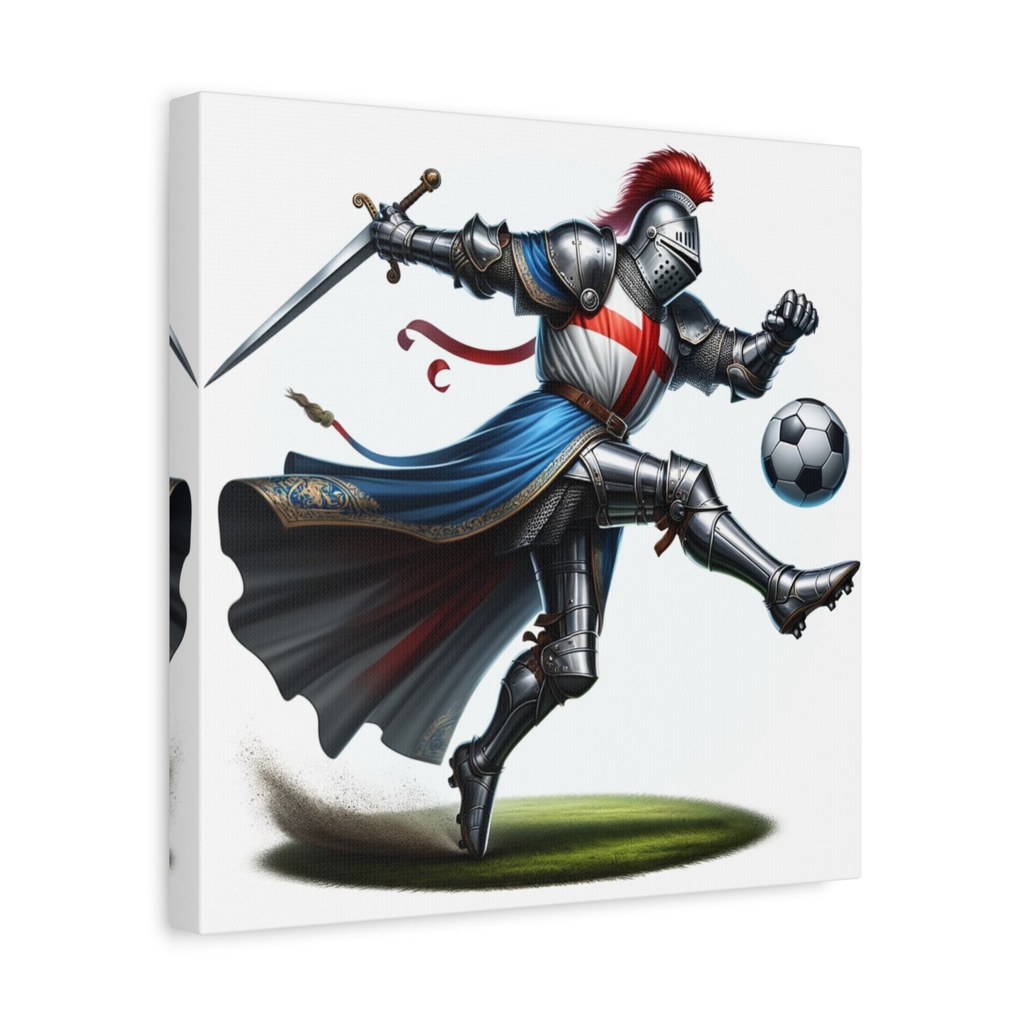 English Knight Matte Canvas, Stretched, 1.25"