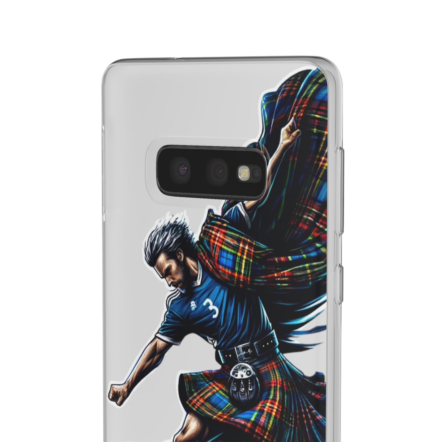 Scottish footballer Flexi Case Semi-transparent