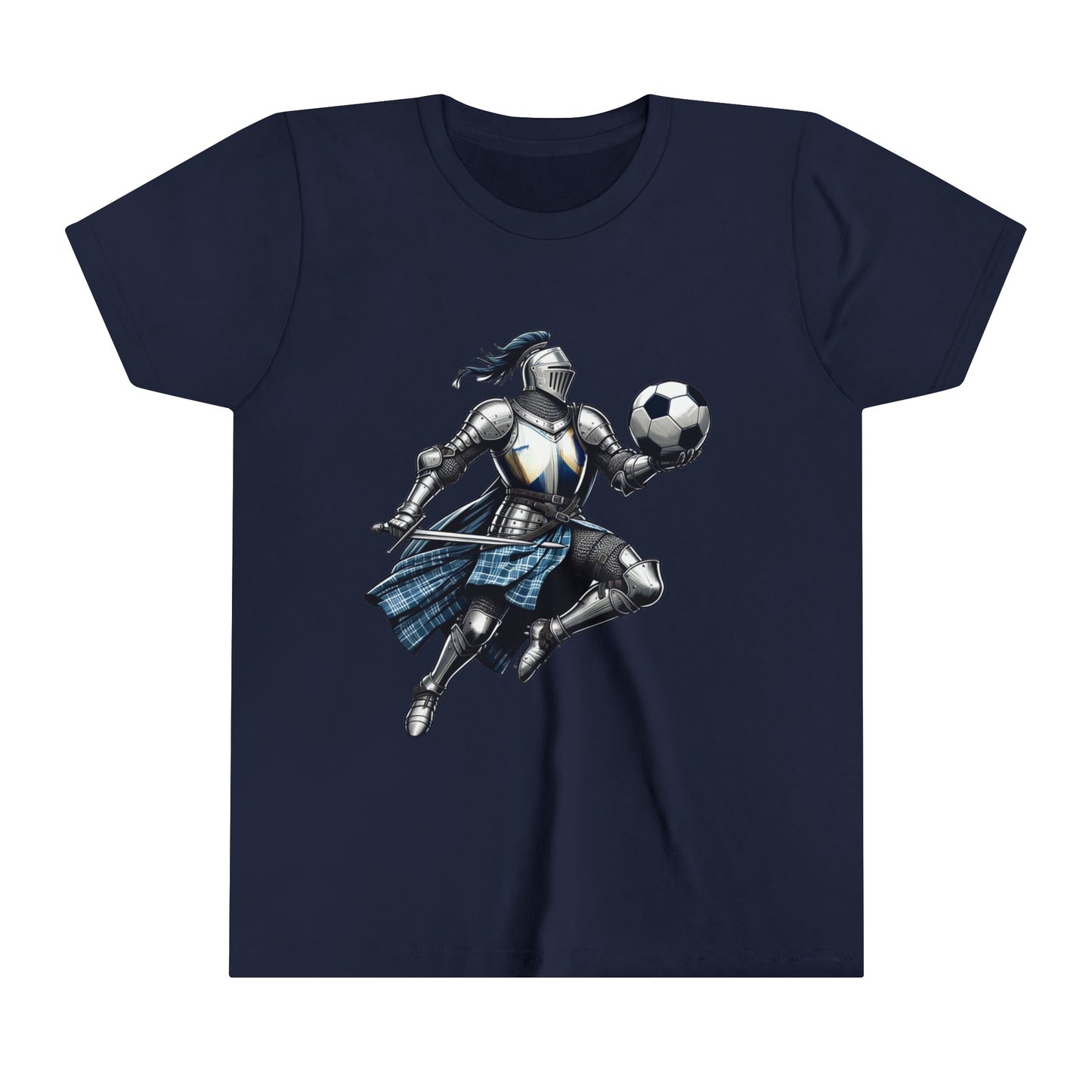 Scottish Knight Football Youth Short Sleeve T-shirt