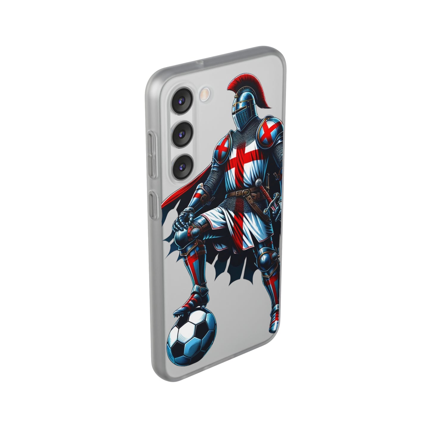 English Knight Flexi Case Semi-transparent