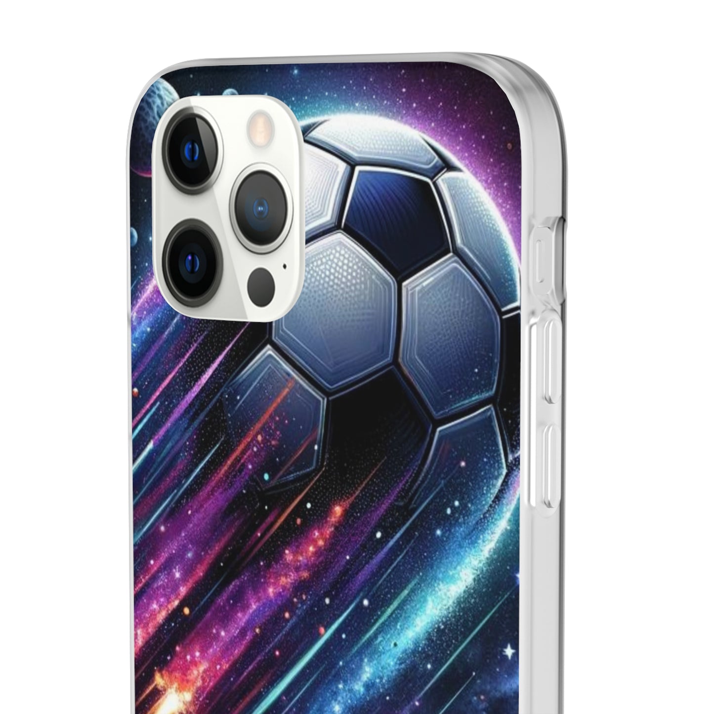 Football Magic Flexi Phone Case Semi-transparent