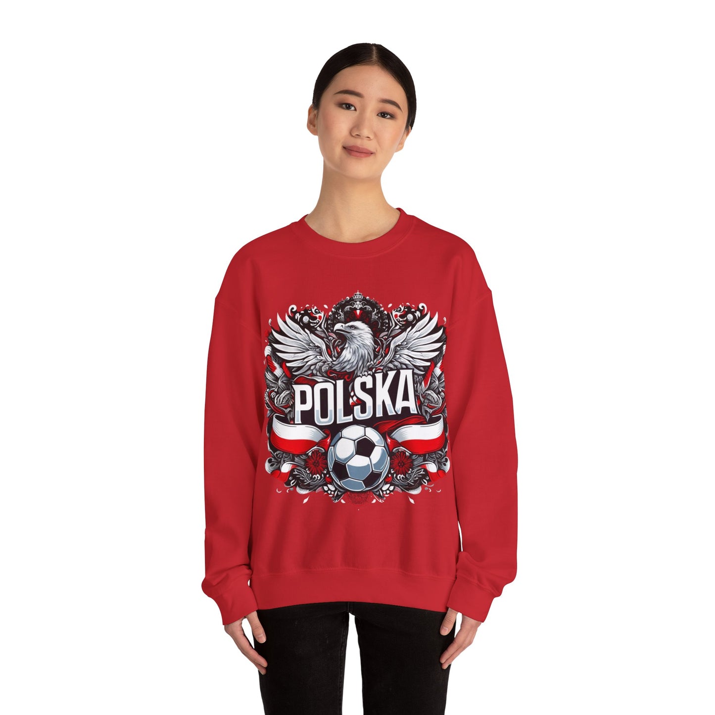 Poland Unisex Heavy Blend™ Crewneck Sweatshirt