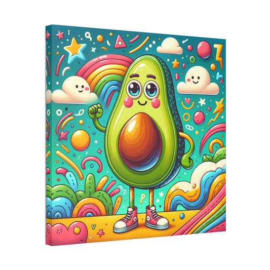 Avocado Classic Stretched Canvas