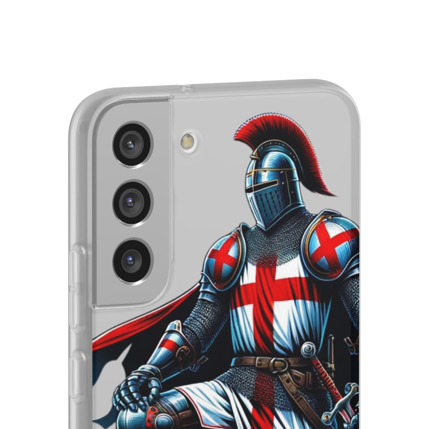 English Knight Flexi Case Semi-transparent