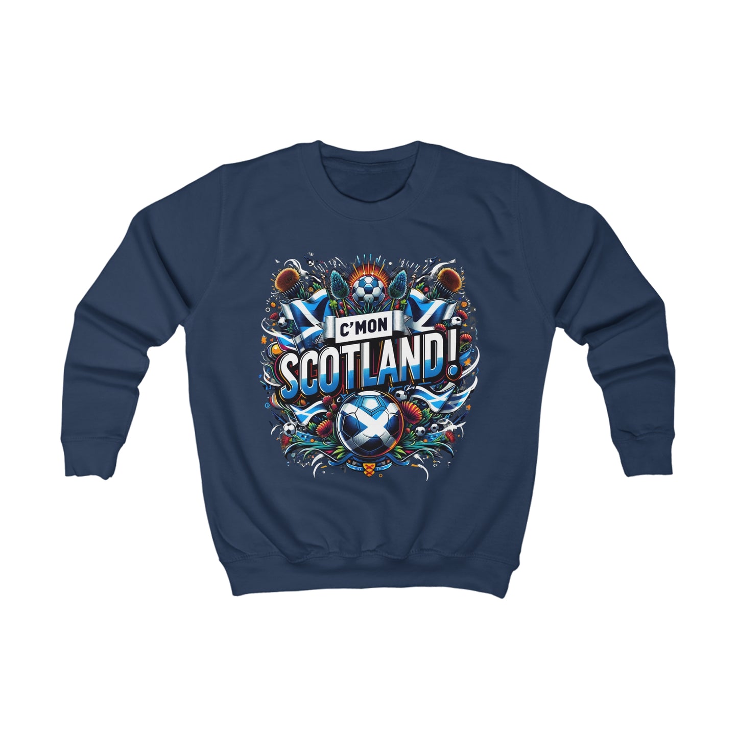 Come on Scotland Kids Sweatshirt